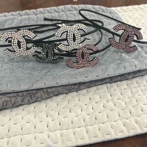 Crystallized French Designer Hair Headbands-Boutique